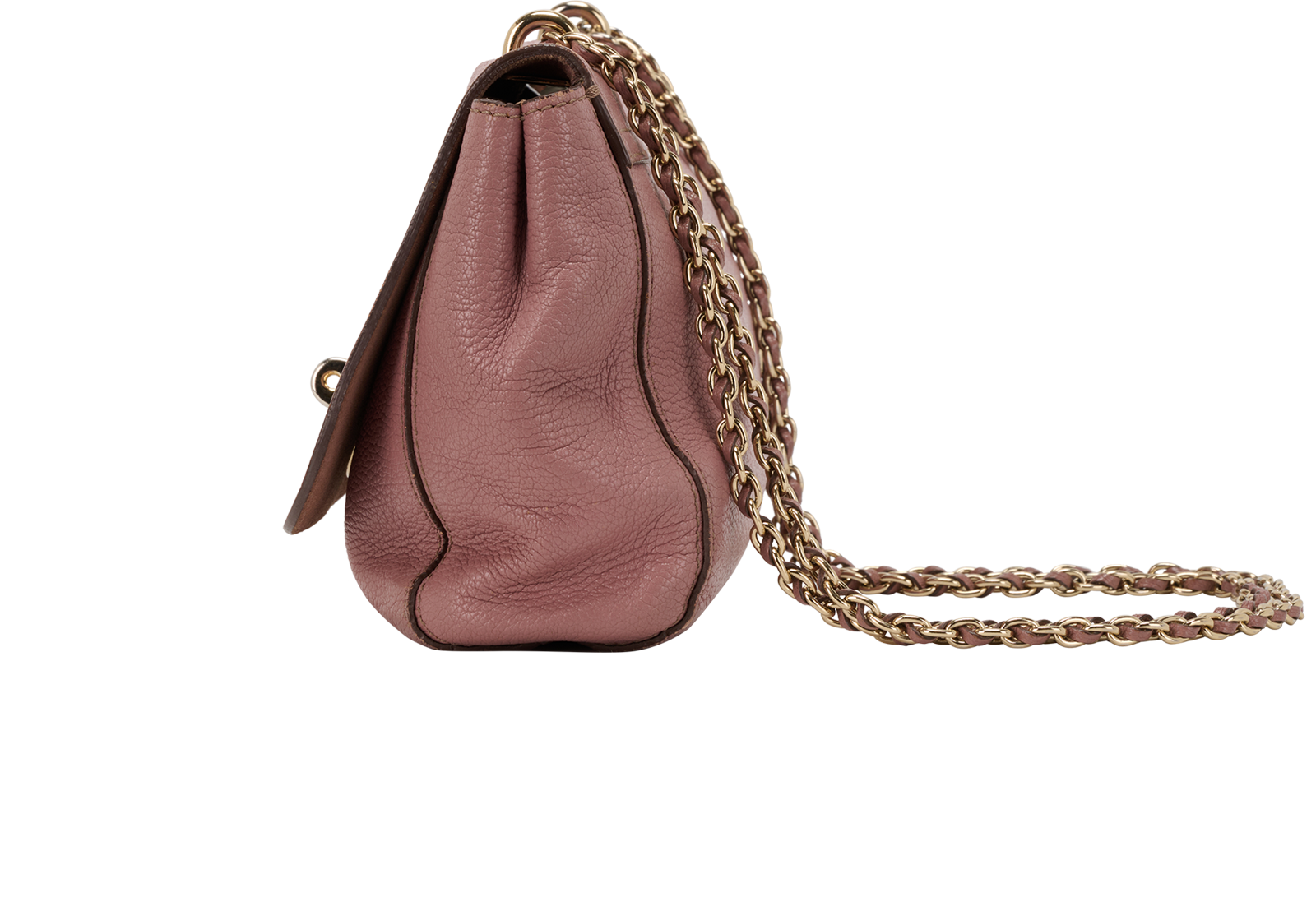 Lily Crossbody, &pound;320, Handbags, Black, Leather, Bottom view